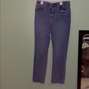 Levi’s 724 high rise straight jeans